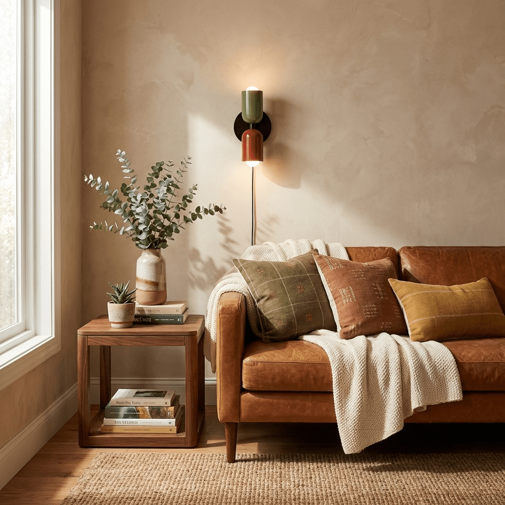Duo Glow Plug-In Double Wall Sconce Twin Shade Fixture