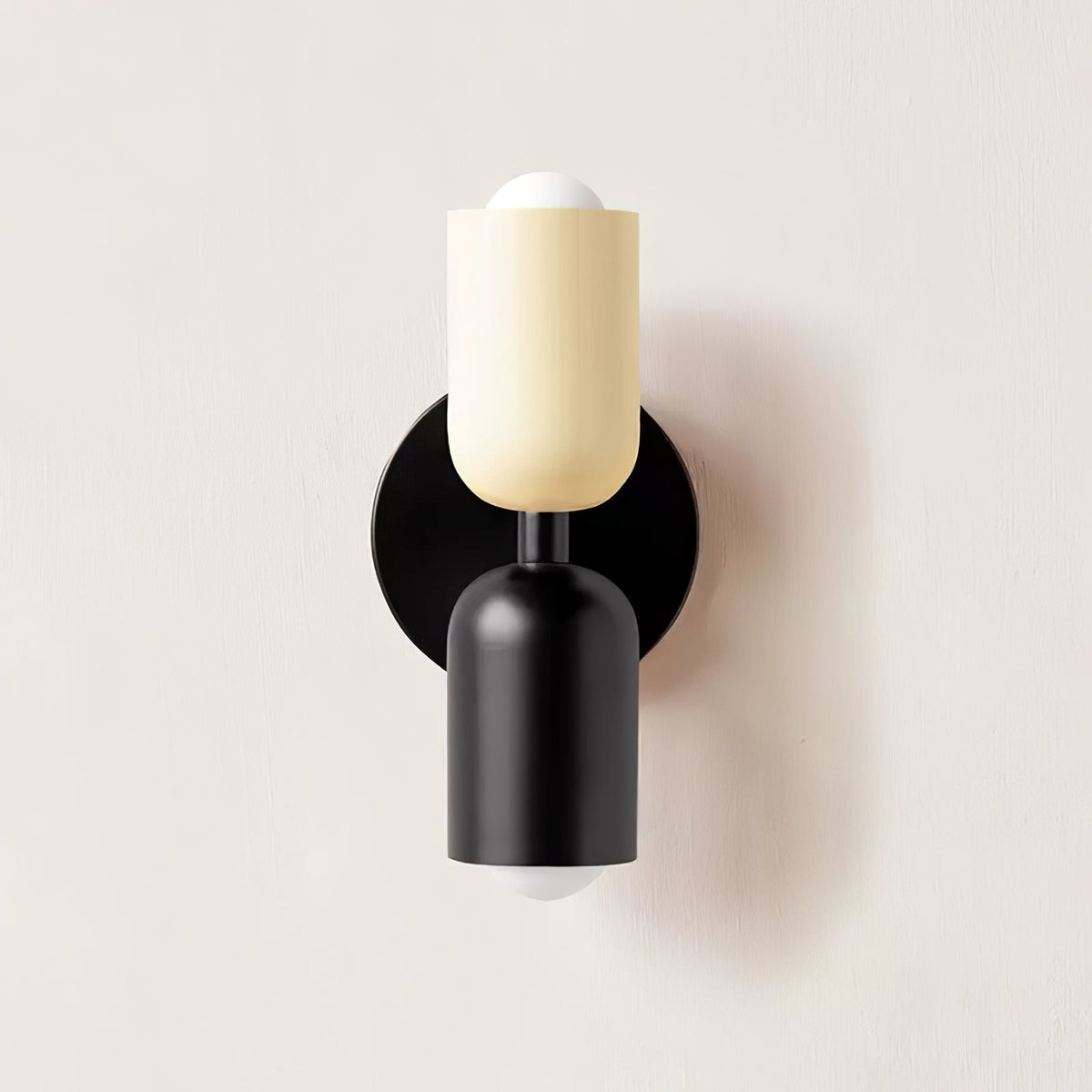 Duo Glow Plug-In Double Wall Sconce Twin Shade Fixture