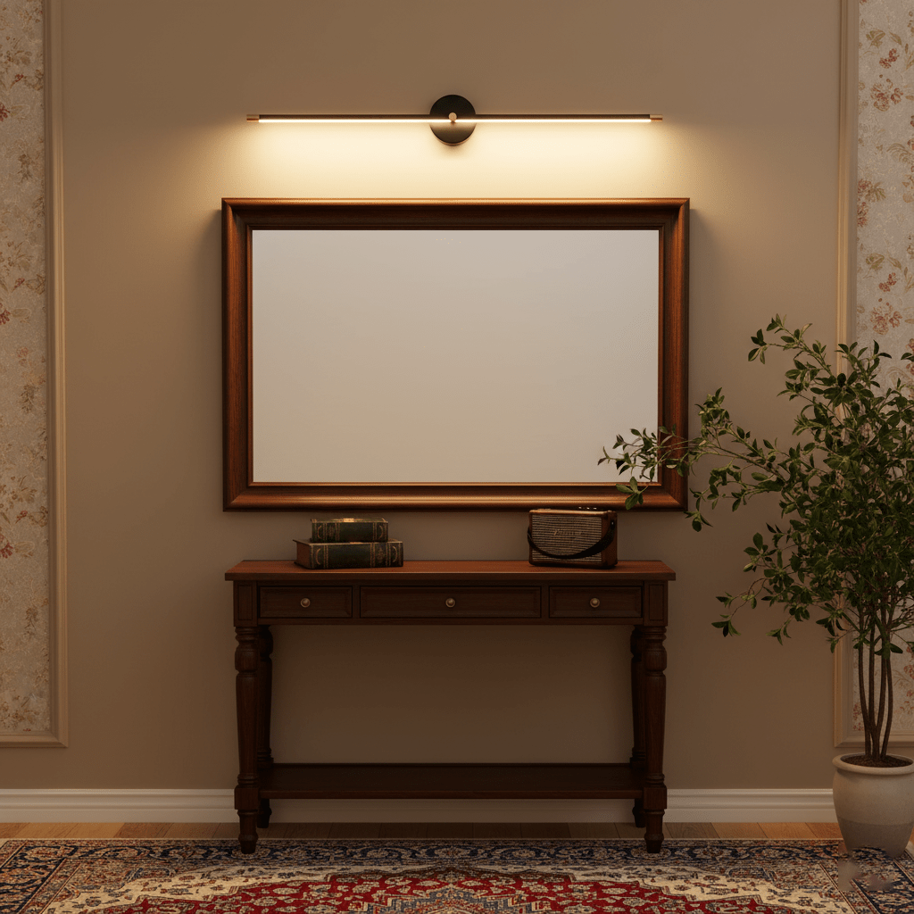 Minimal Strip Wall Sconce Slim Linear LED Bar Light