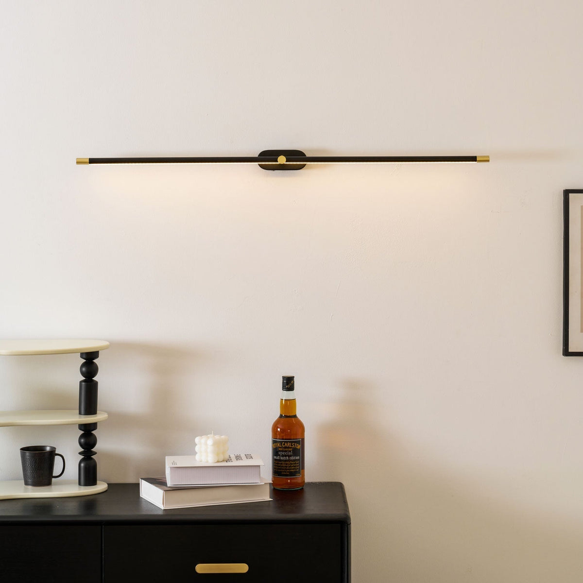 Linear LED Wall Sconce Hardwired Minimalist Light Bar