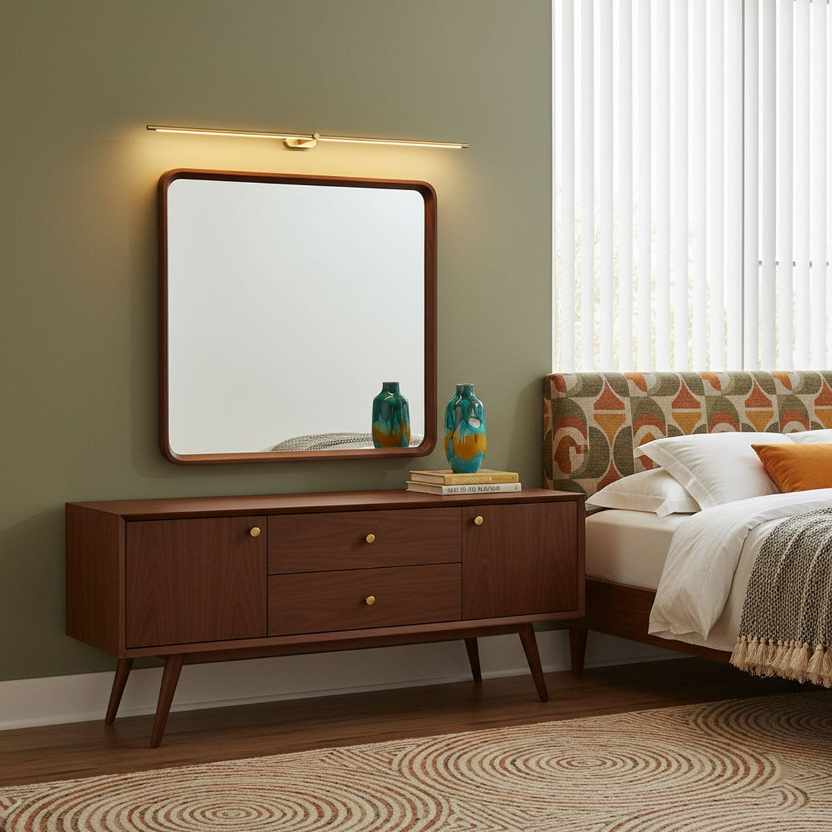 Linear LED Wall Sconce Hardwired Minimalist Light Bar