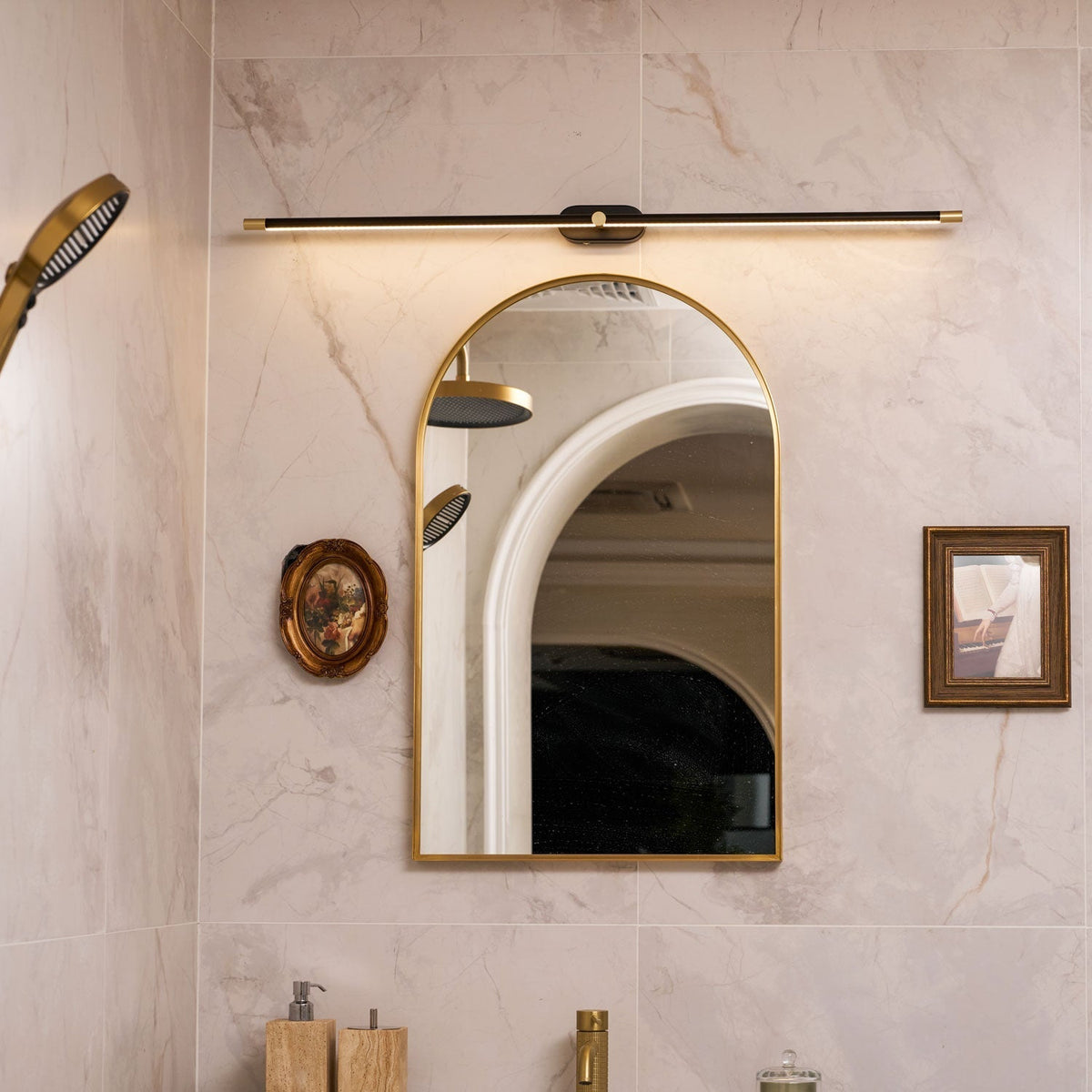 Linear LED Wall Sconce Hardwired Minimalist Light Bar