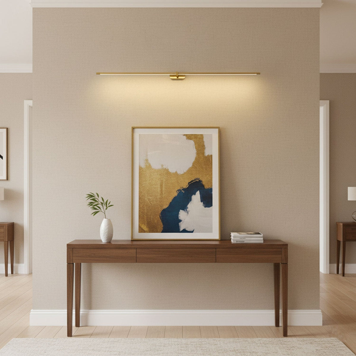 Linear LED Wall Sconce Hardwired Minimalist Light Bar