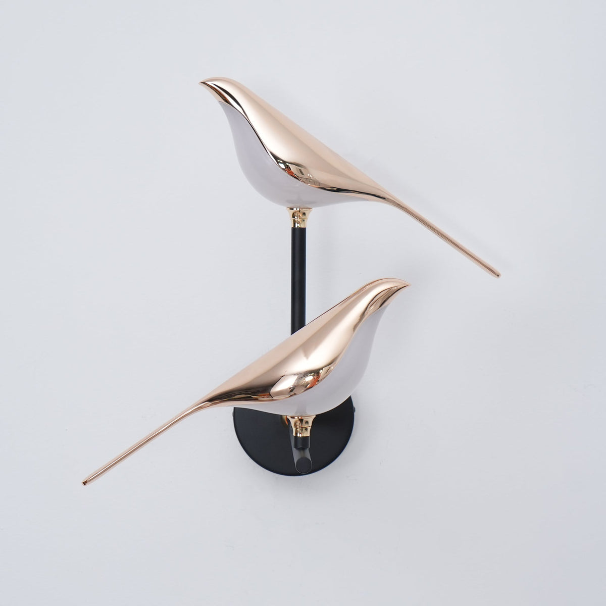 Sculptural Songbird Wall Sconce Bird Motif Accent Light