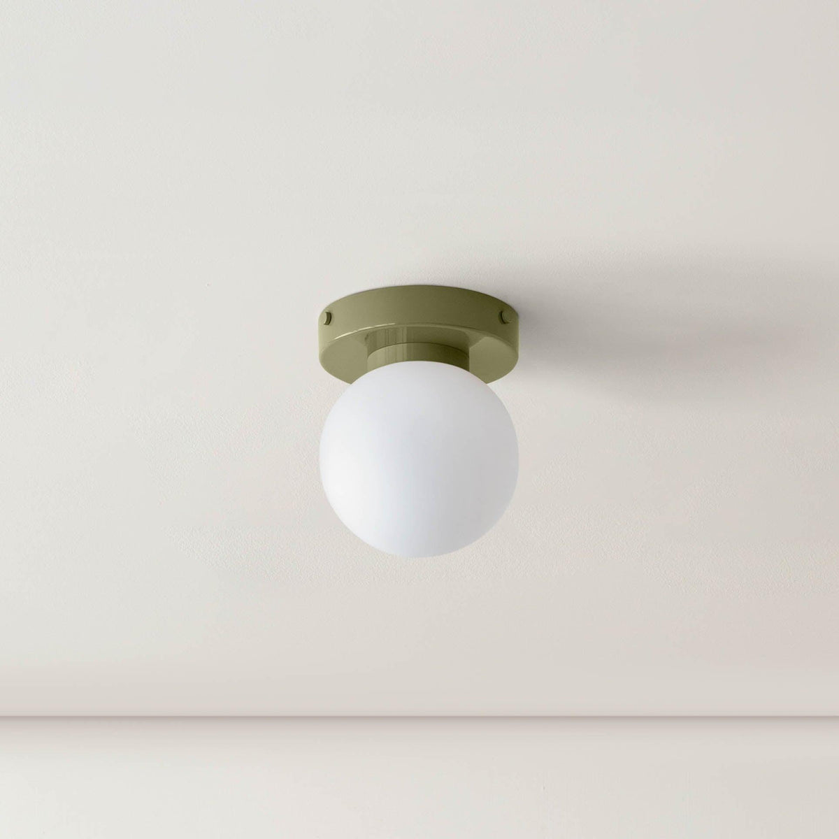 Halo Globe Wall Sconce Frosted Glass Ring Backplate Light