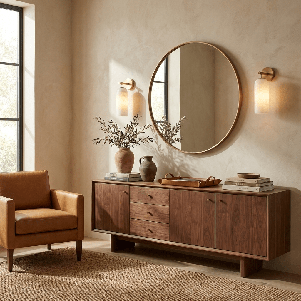 Alabaster Wall Sconce Natural Stone Shade Hardwired Fixture